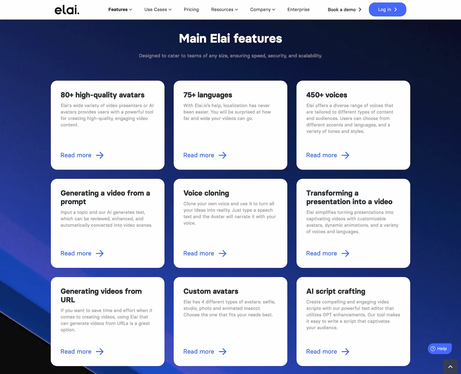 Elai - Text-to-video AI generator pricing and features