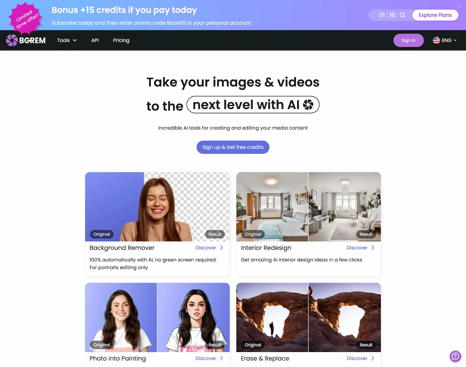 BgRem - AI modify image and AI modify video screenshot