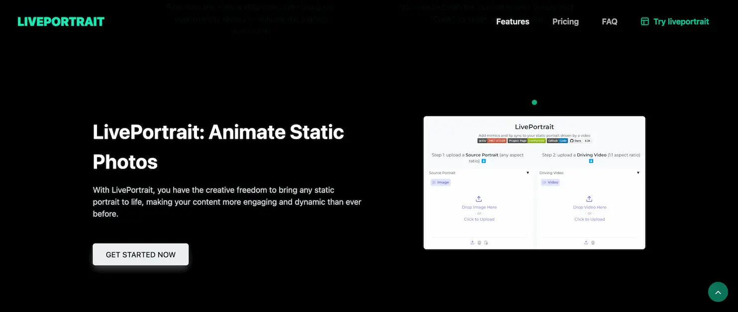liveportrait screenshot