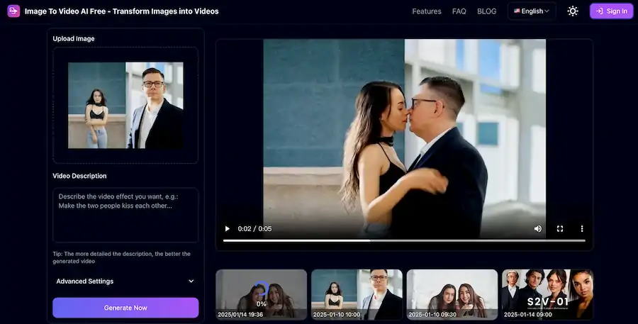 Image To Video AI Free screenshot